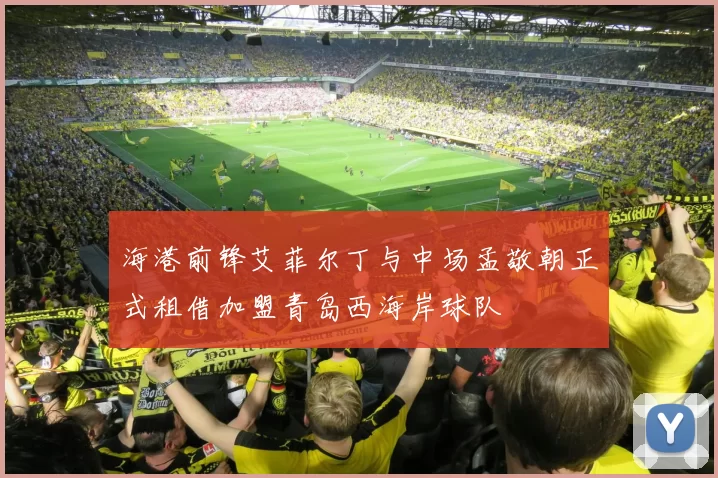海港前锋艾菲尔丁与中场孟敬朝正式租借加盟青岛西海岸球队